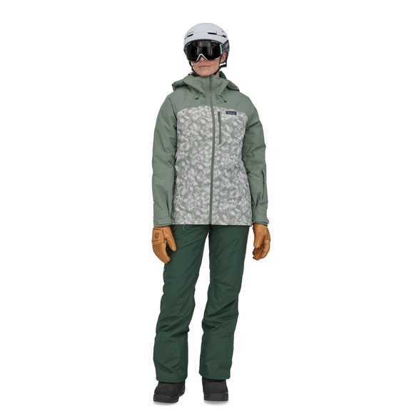 NWT Patagonia Women’s Insulated Powder Town Ski Jacket (Hemlock Green)Sz XXL$399 - Picture 4 of 10